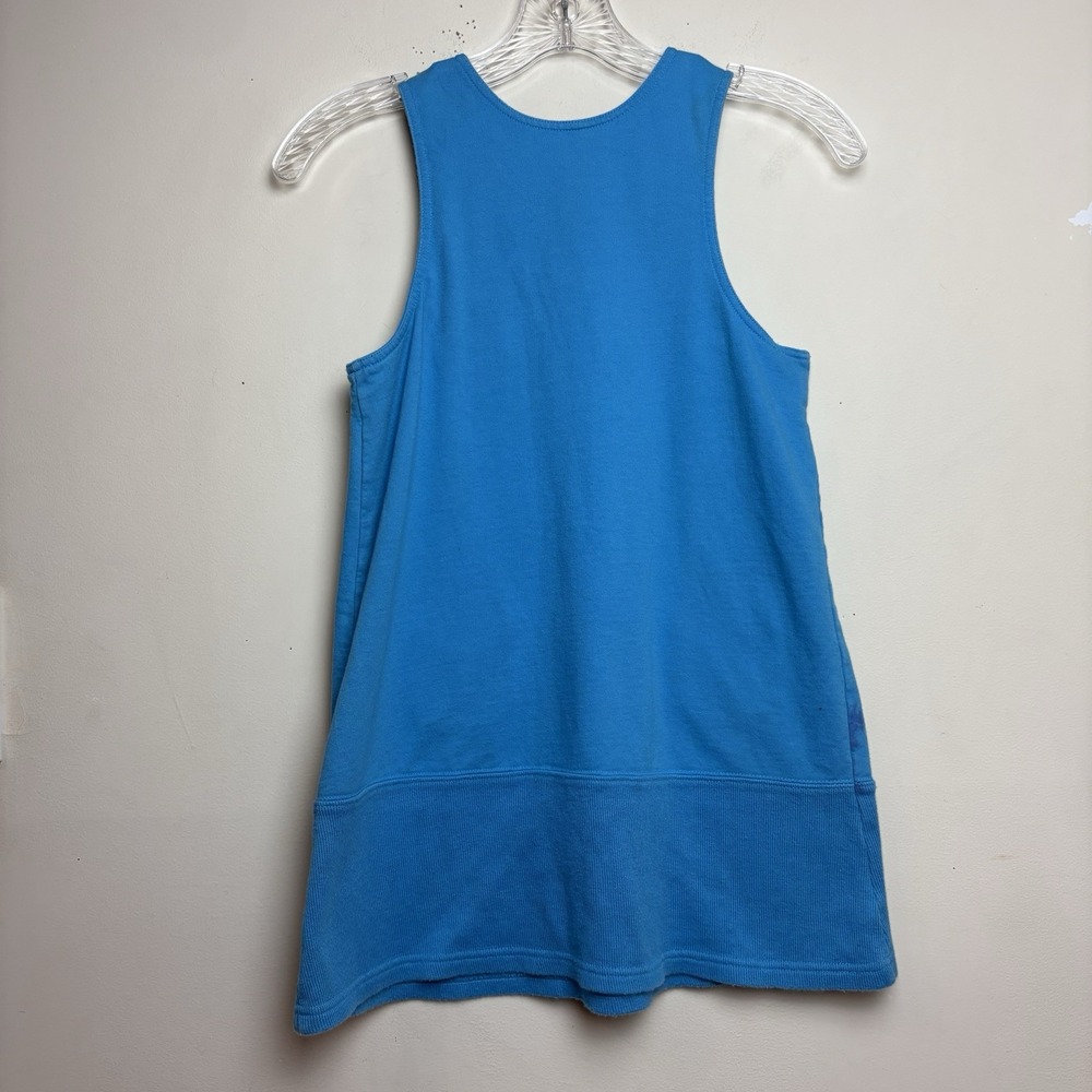 Gymboree Vtg Blue Embroidered Snowflake Jumper Dress XXL 6-7 - Picture 5 of 9